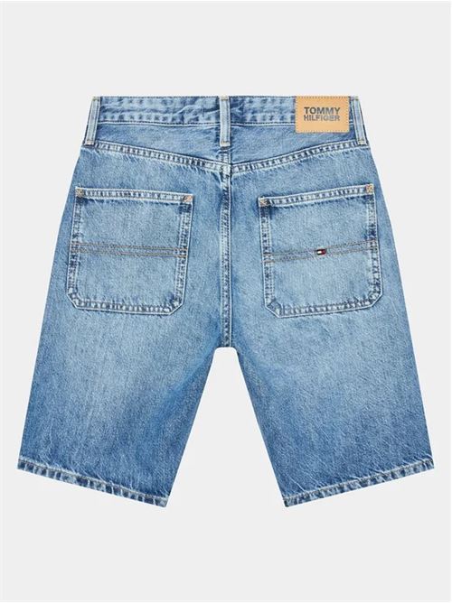 SKATER SHORT DENIM BLEACH TOMMY HILFIGER | KB0KB08132T/1A6